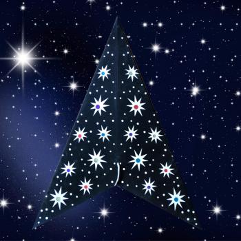 Cosmo, Magic Starlights, Weihnachtsstern, Leuchtstern, Papierstern, Fensterstern, Weihnachtsdekoration, Innenausstattung, Lampe, Beleuchtung, Dekoration
