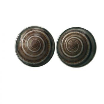 Muschelstecker mit Silber