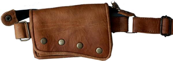 Gürteltasche aus Leder