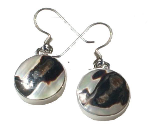 Muschelschmuck mit 925er Silberfassung