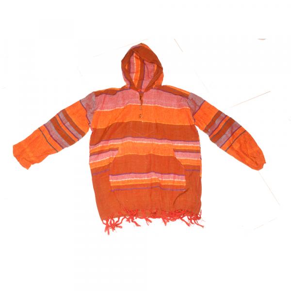 Poncho aus Baumwolle