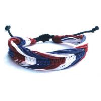 Armband in Multifarben aus Stoff