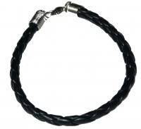 Lederarmband geflochten