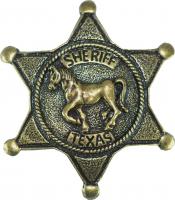 Anstecker Sheriffstern
